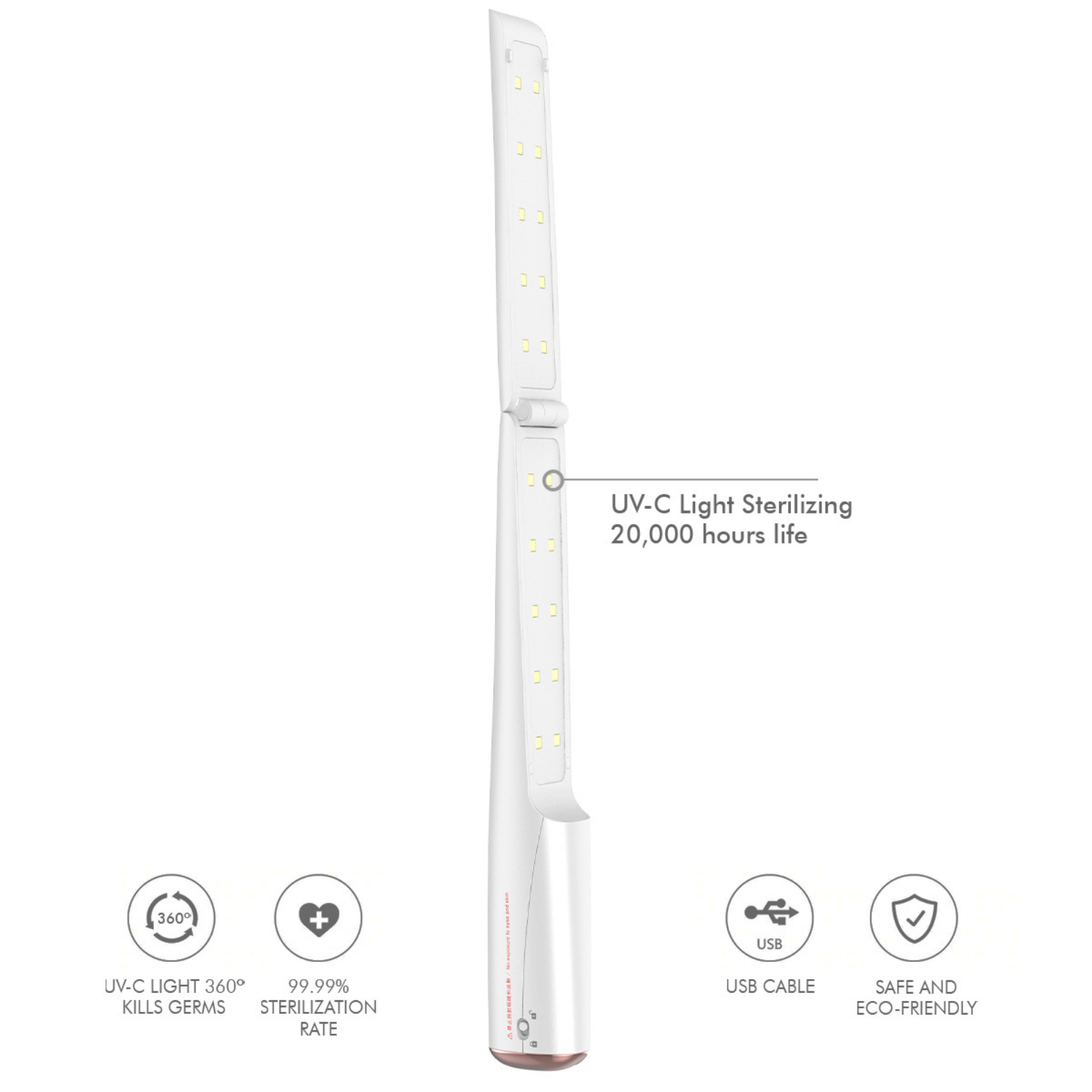 X5 UV-C Foldable Sterilizer Wand alternate