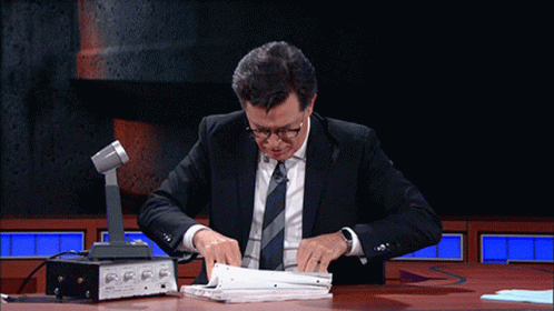 A long list of a review list for auditing. 