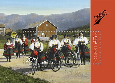 norway andres beer miniature sheet