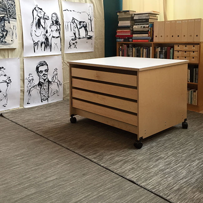 how to store artworks